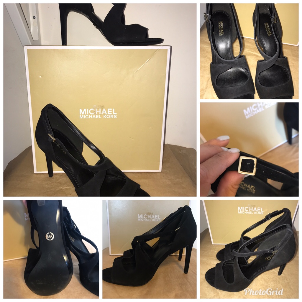 % Authentic Michael Kors Estee Buckle Heels